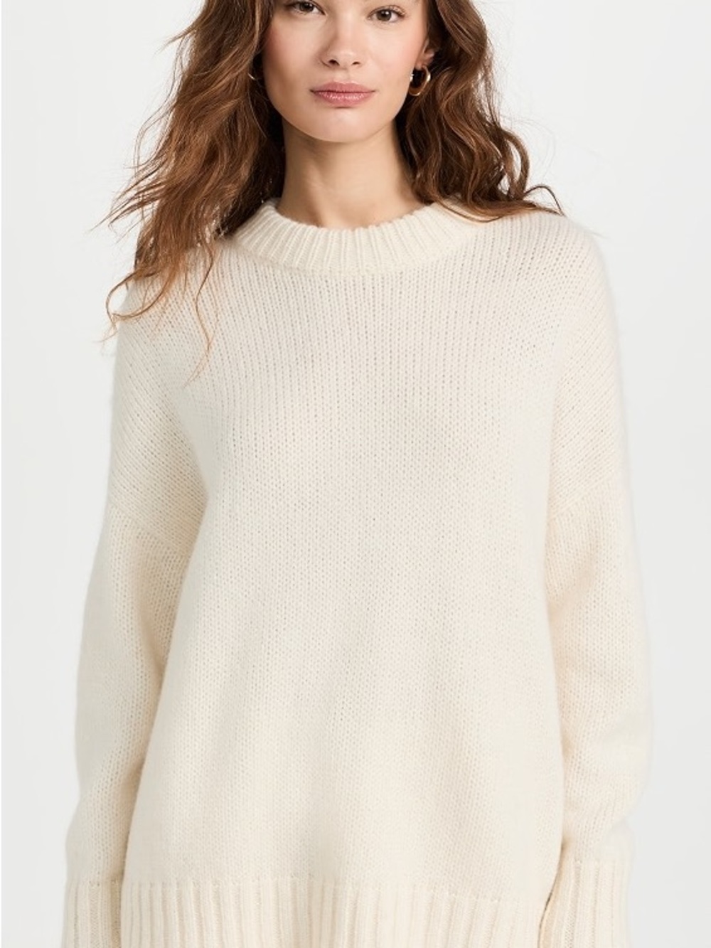 Jenni Kayne Alpaca Cocoon Crewneck Sweater